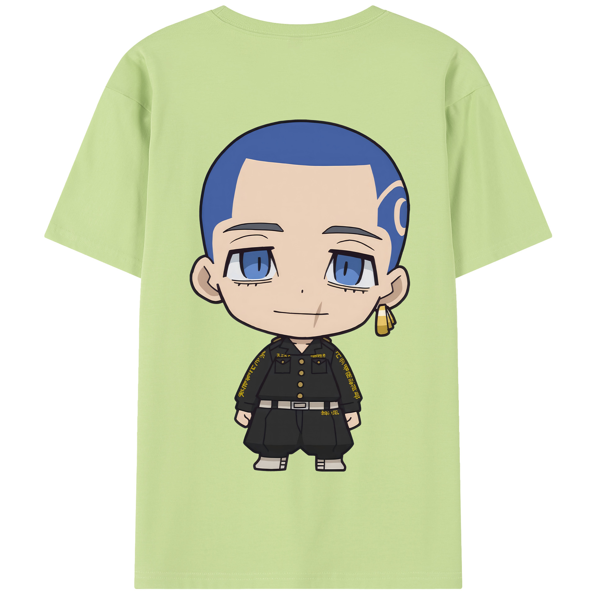 （画像用） 東京リベンジャーズ Tokyo Revengers 綿100％半袖Tシャツ（背面プリント）